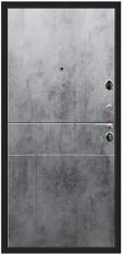 Дверь Тип 8972 МГ - Антик серебро/МДФ 